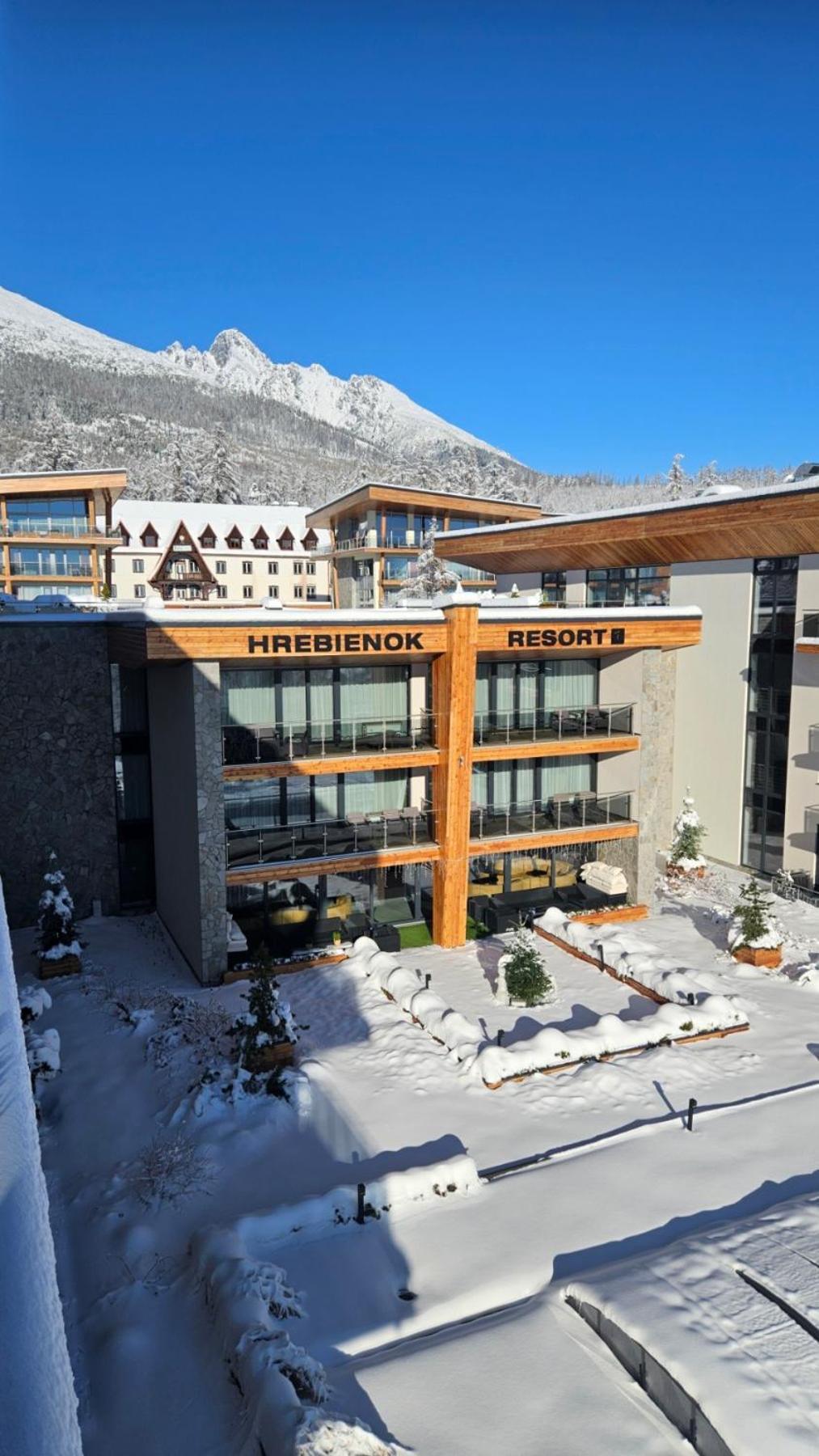 Apartmanovy Hotel Hrebienok Resort Високе-Татри Экстерьер фото