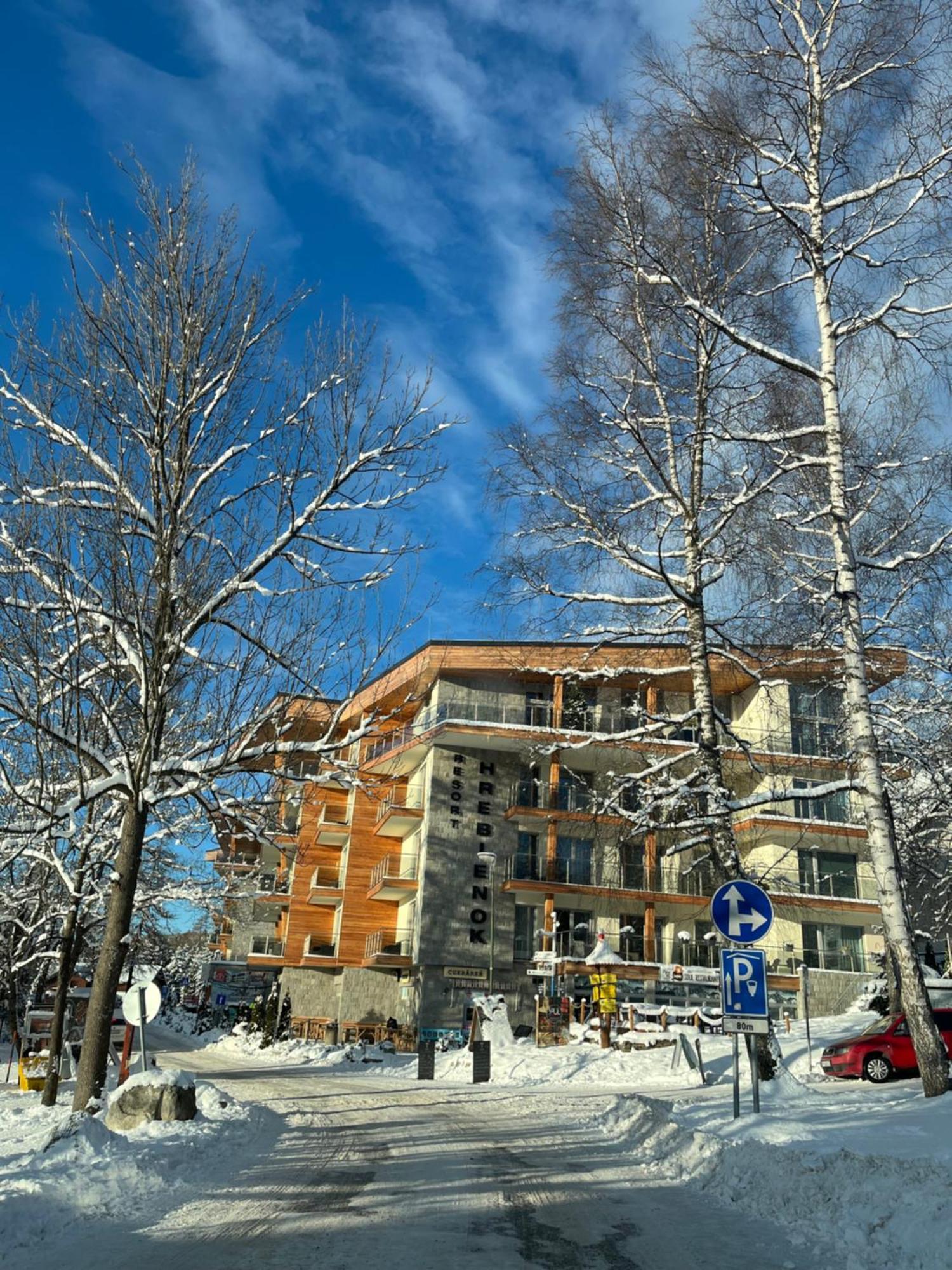 Apartmanovy Hotel Hrebienok Resort Високе-Татри Экстерьер фото