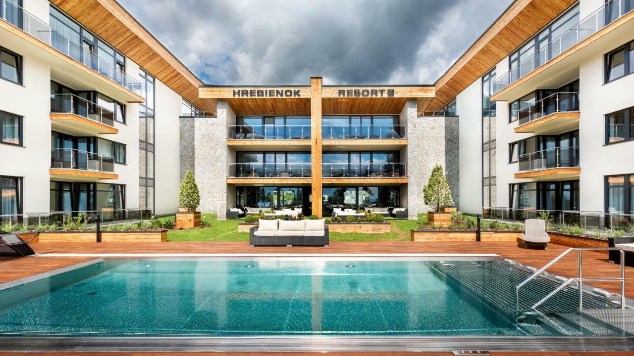 Apartmanovy Hotel Hrebienok Resort Високе-Татри Экстерьер фото